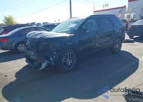2017 Ford Explorer Sport z USA, uszkodzony, nr VIN 1FM5K8GT2HGA60097